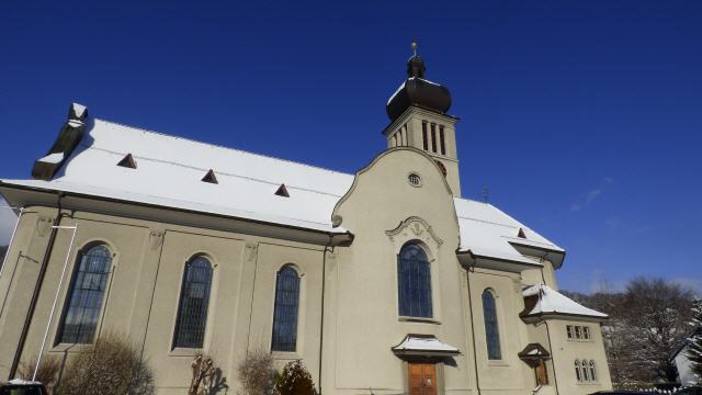 Kirche Winter